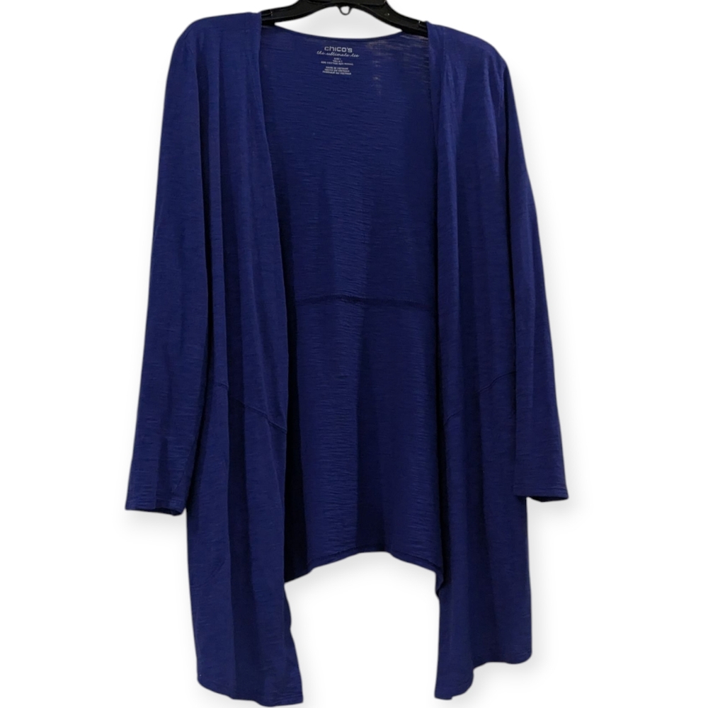 Chicos Royal Blue Women's Cardigan